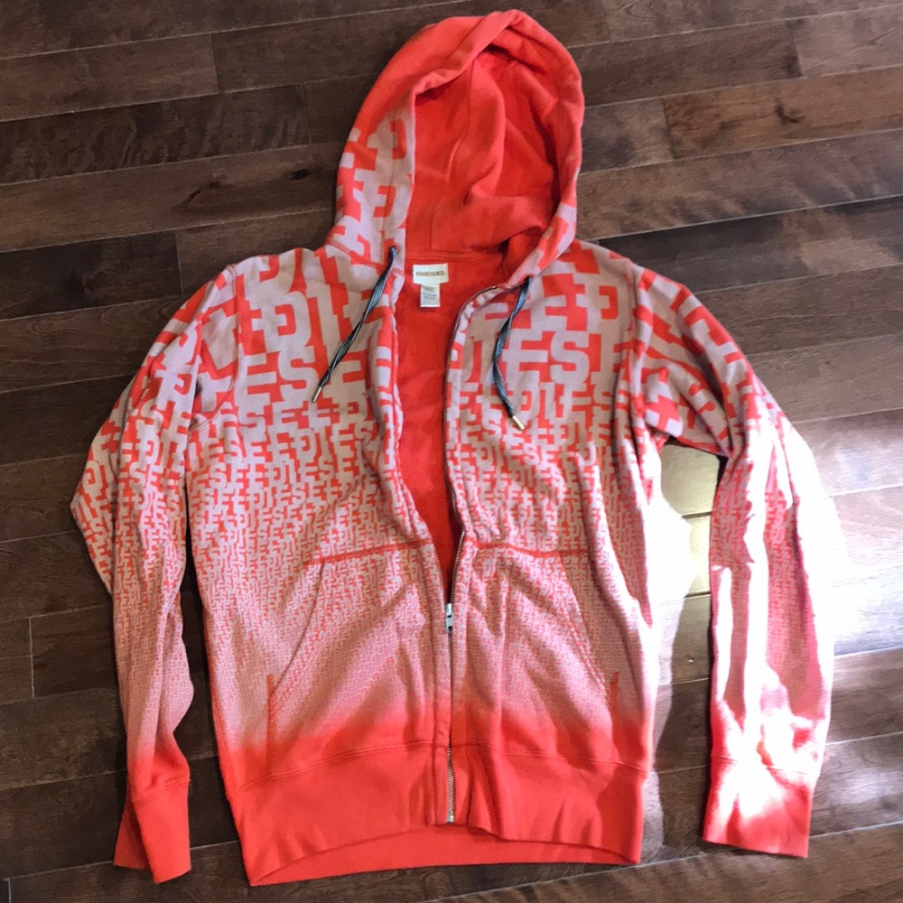 Diesel zip hoodie